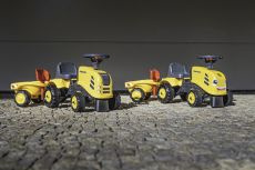 Дитячий трактор каталка з причепом Falk 286C Komatsu